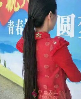 剪高颜值美女主持60公分头发-狠狠爱李937#