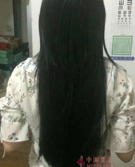 剪下美女40公分齐尾秀发-狠狠爱李1016#