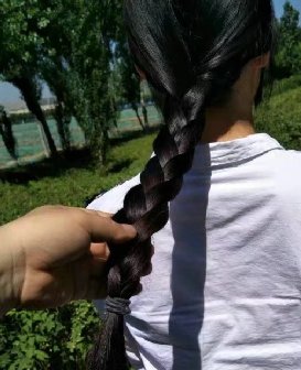 剪去妹子65公分顺滑秀发-狠狠爱李1007#