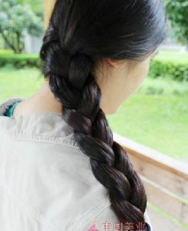 公园剪去大姐栗色头发-上帝之手276#