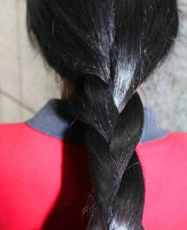 剪去姑娘不长但粗壮的头发-上帝之手287#