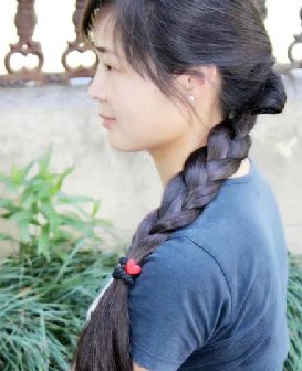 小河边剪下少妇70公分自然黑发-上帝之手438#