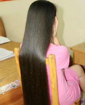 剪下气质美女89公分高质量长发-发之美353#