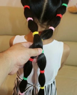 剪去小女孩的极品胎发-上帝之手846#