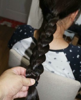 剪去大美女的栗色秀发-上帝之手845#