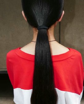 原75号作品母女俩再次同时剪发-戈壁落日227#228#