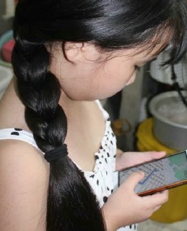 胖嘟嘟小女孩剪粗壮胎发-上帝之手870#