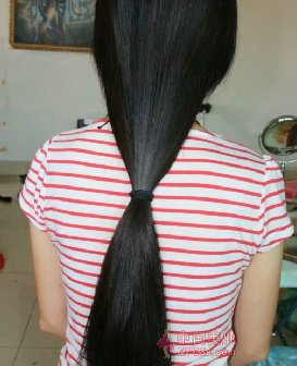 剪气质美女47公分丰厚秀发-发之美428#