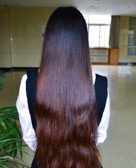 图书馆剪下大二女生彩卷发-戈壁落日254#