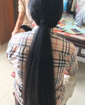 剪去大妈的粗厚长发-上帝之手906#