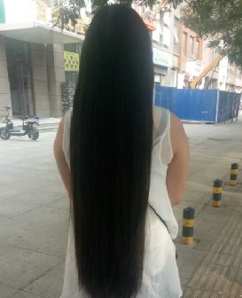 剪去邮政公司少妇及臀长发-海浪1690#