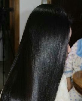 一刀剪去少妇细黑发亮长发-上帝之手932#