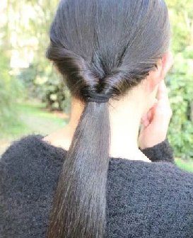 阳光下剪去大嫂披肩秀发-上帝之手933#