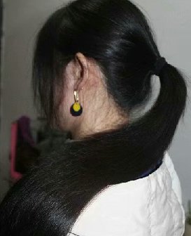 剪电子城老板娘粗黑头发-上帝之手975#