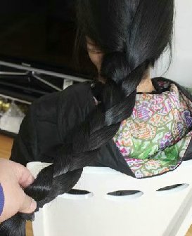 正月里剪去大婶的粗厚长发-上帝之手978#