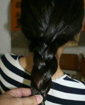 剪去眼镜少妇的粗壮短发-狠狠爱李2140#