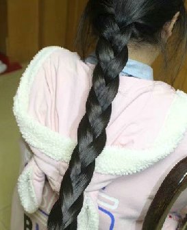 剪去眼镜妹子的超长辫子-上帝之手1000#