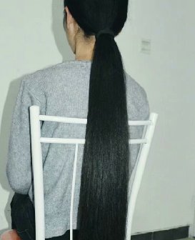 剪去姑娘1.15米超长秀发-狠狠爱李2155#