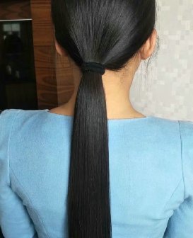 剪去北京某医院护士60公分顺滑秀发-狠狠爱李2160#