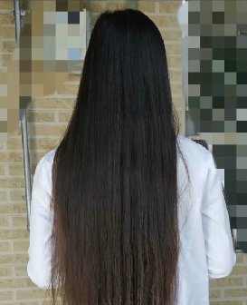 在国内剪去女护士90公分秀发-发之美456#