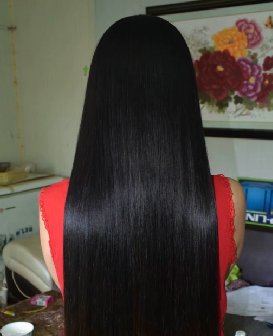 剪去红衣姑娘的齐尾长发-戈壁落日311#