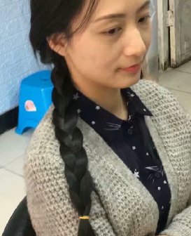 倒梳剪去少妇83公分秀发-狠狠爱李2950#