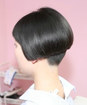 肩发美女剪短发后精神了-芳飞1239#