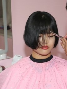 00后妹子剪时尚波波-芳飞1277#