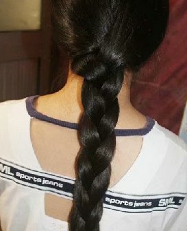 剪去学生妹子的漂亮辫子-上帝之手1220#