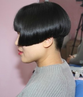 邻家二婶也剃BOB发型-芳飞1293#