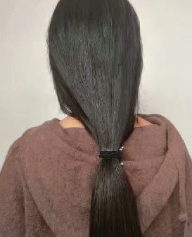 剪去工厂美女50公分头发-狠狠爱李3146#