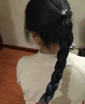 美女自剪55公分齐腰发-狠狠爱李3152#