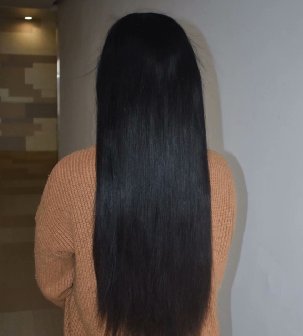 一刀剪断毛衣少妇63公分齐腰长发-戈壁落日363#