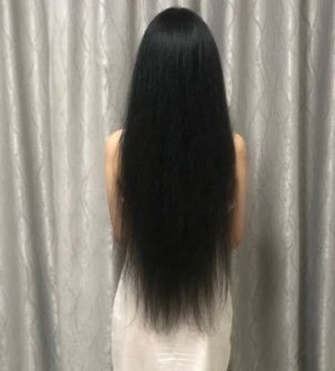 理发店剪高挑女孩60公分秀发-都市发艺152#