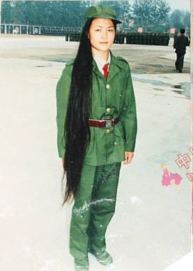北京长发女刘福兰1.33米长发回顾