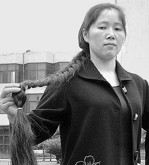 四川雅安长发女张蓉1.65米长发回顾