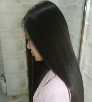 剪清纯美女93公分无可挑剔秀发-狠狠爱李3590#