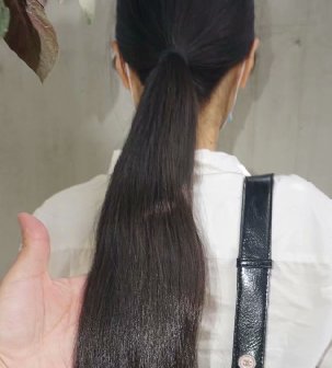 高挑美女剪去58公分秀发-狠狠爱李3705#