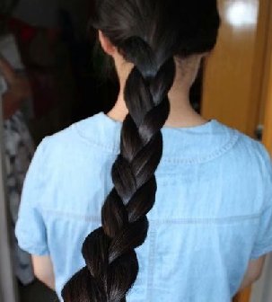 剪去大妹子粗壮亮丽秀发-上帝之手1368#