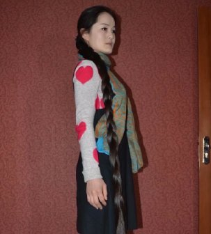 宾馆中剪去美少妇1.4米及小腿长发-狠狠爱李3687#