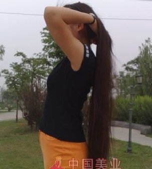 陕西西安长发女王蕾1.34米长发回顾