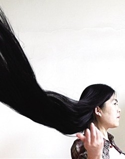 内蒙古包头长发女杜亚丽1.3米长发回顾
