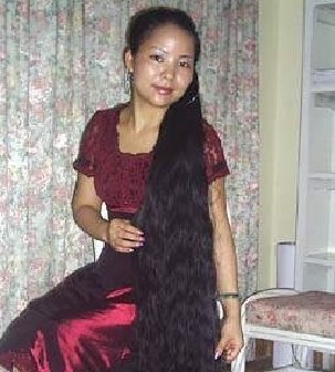 香港长发女麻龙女2.3米长发回顾