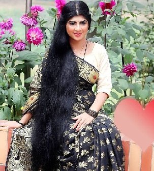 孟加拉长发女Shifa Rahman长发图片34张