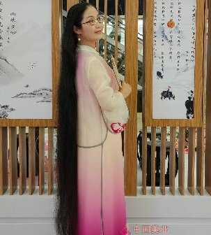 补充杭州第一长发仙女王丽萍1.6米长发图片23张