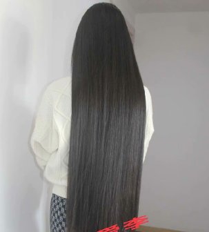 一刀剪去23岁美女67公分齐尾秀发-狠狠爱李4391#