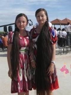 新疆喀什泽普长发女吾尔克孜1.65米长发回顾
