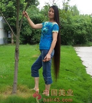 四川江油长发女杨华芬1.5米长发回顾