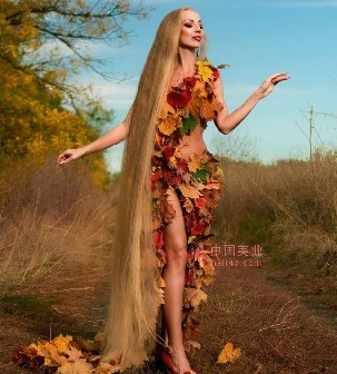 新增乌克兰长发女Alena Kravchenko最新长发图片141张