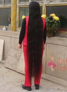 北京顺义长发女李玉芬1.6米长发回顾